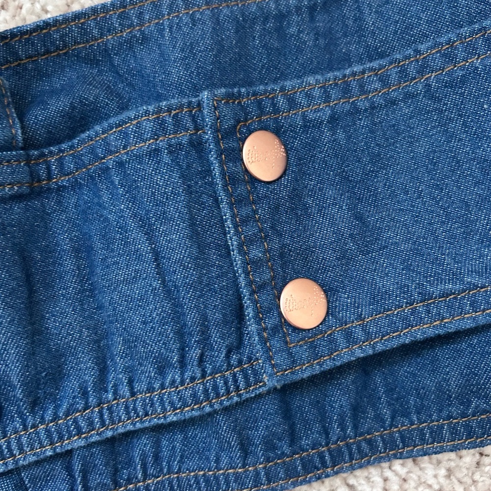 Wrangler+Staud The Jean bikini top. M - Picture 9 of 14